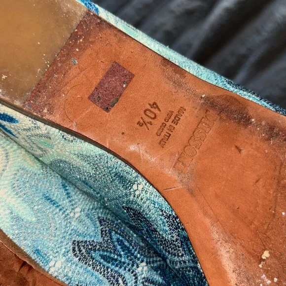 Missoni Blue Women's Shoes - Picture 6 of 6